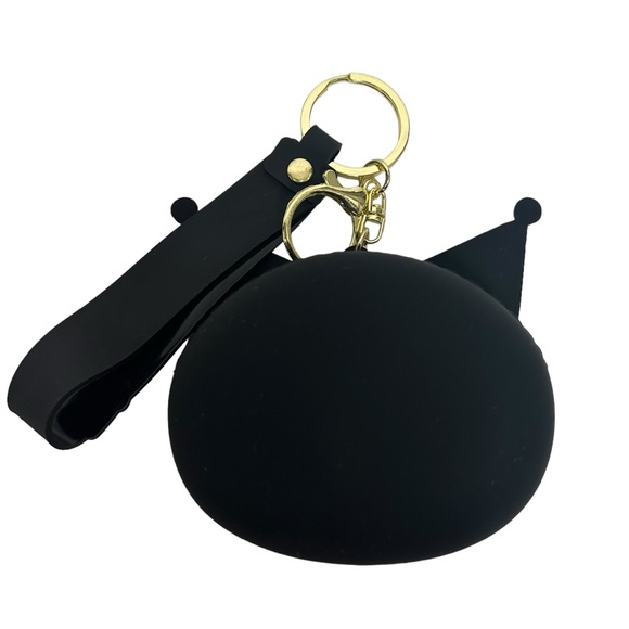 Kuromi Coin Pouch Keychain - Picture 3 of 9